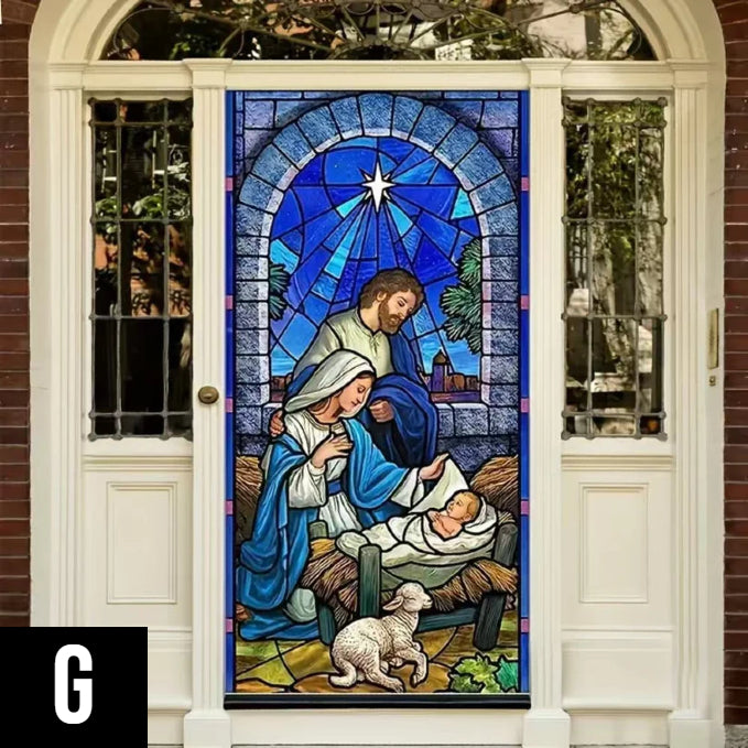 Couronne de porte de Noël avec nœud et clochettes – une décoration festive impressionnante