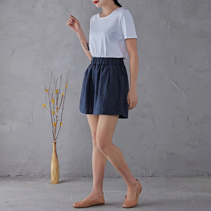 Malia Linen Lounge Shorts