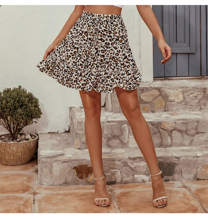Fiora Bloom Ruffle Mini Skirt