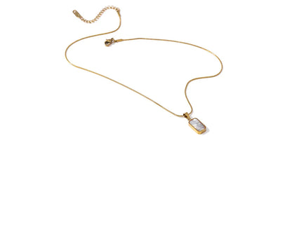 Mavine Double-Sided Enamel Pendant