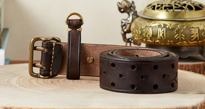 Fortezza Double Buckle Belt
