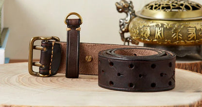 Fortezza Double Buckle Belt