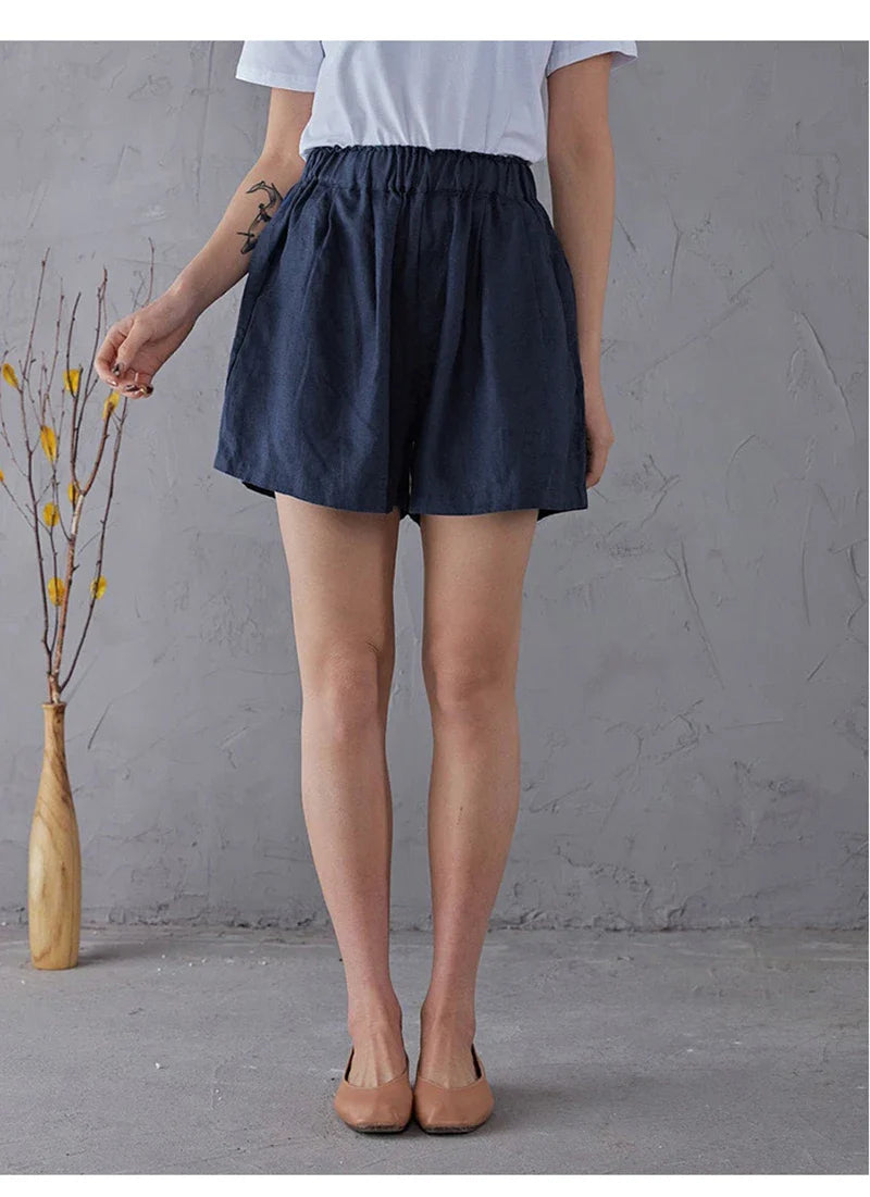 Malia Linen Lounge Shorts