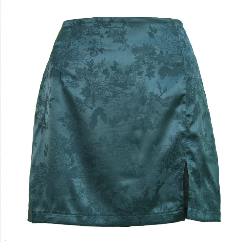 Sylvia Satin Skirt