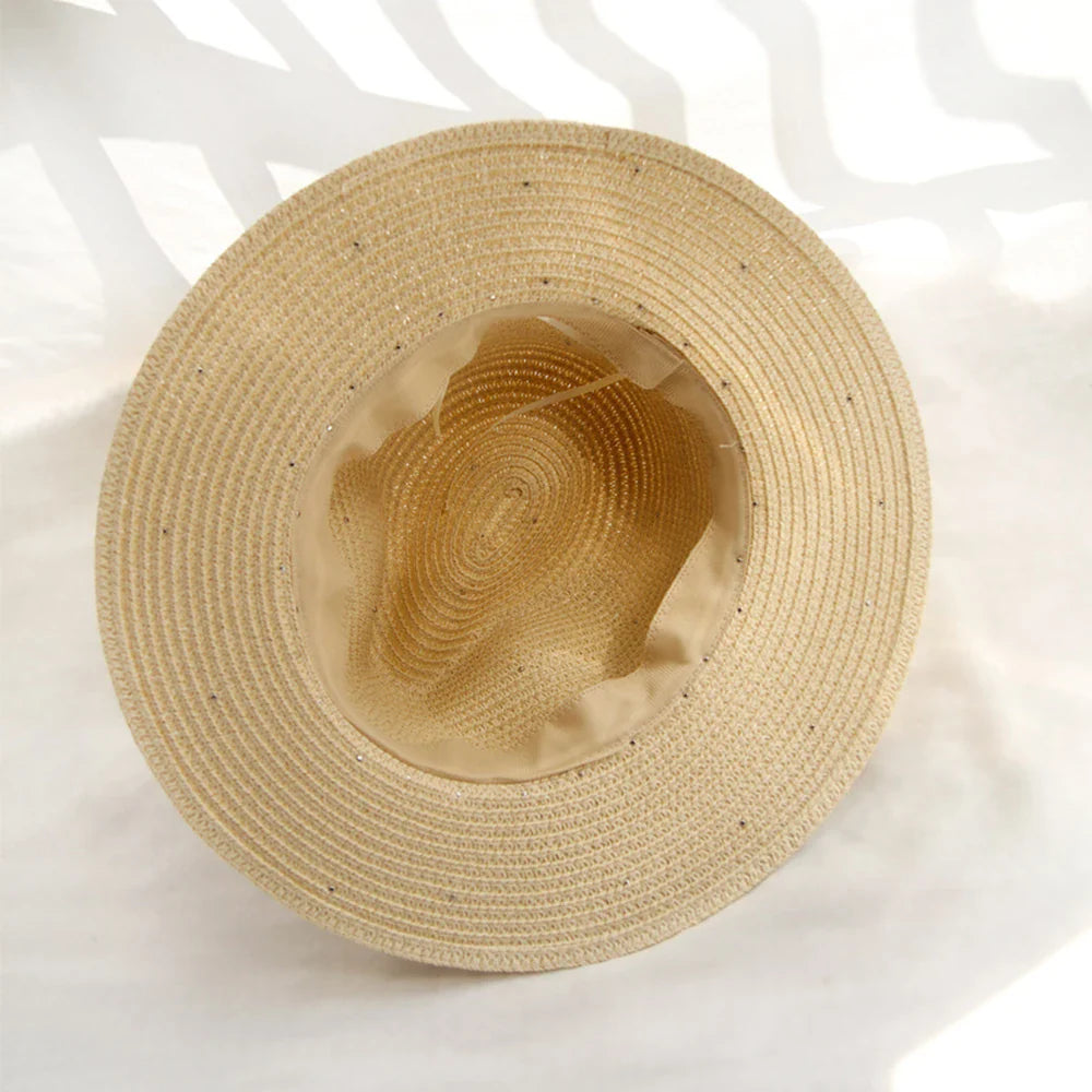 Portofino Pearl Straw Fedora