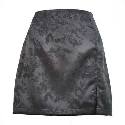 Sylvia Satin Skirt