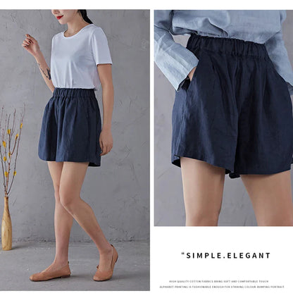 Malia Linen Lounge Shorts