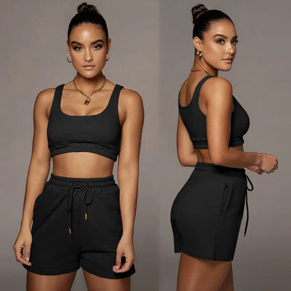 North-Beach Crop Top Set