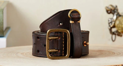 Fortezza Double Buckle Belt