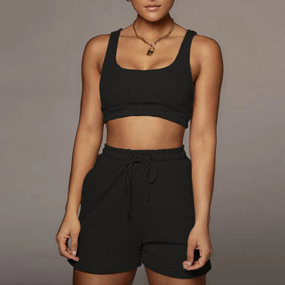 North-Beach Crop Top Set