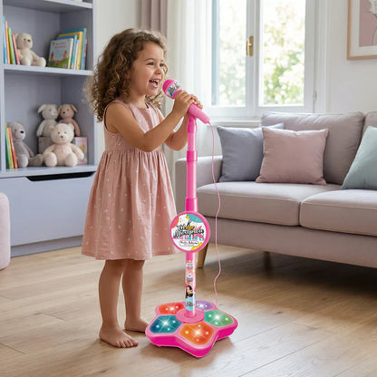 Set de Karaoké pour Enfants avec Microphone et Support – Jouet Musical Éducatif