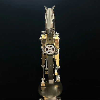 Cheval Mécanique au Galop – Kit de Construction Puzzle 3D en Métal