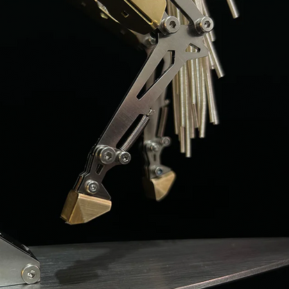 Cheval Mécanique au Galop – Kit de Construction Puzzle 3D en Métal
