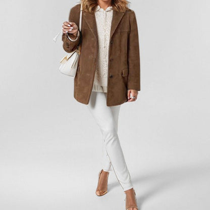 Paris Classic Suede Blazer