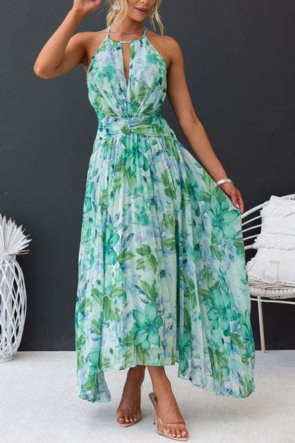 Bele's floral midi dress