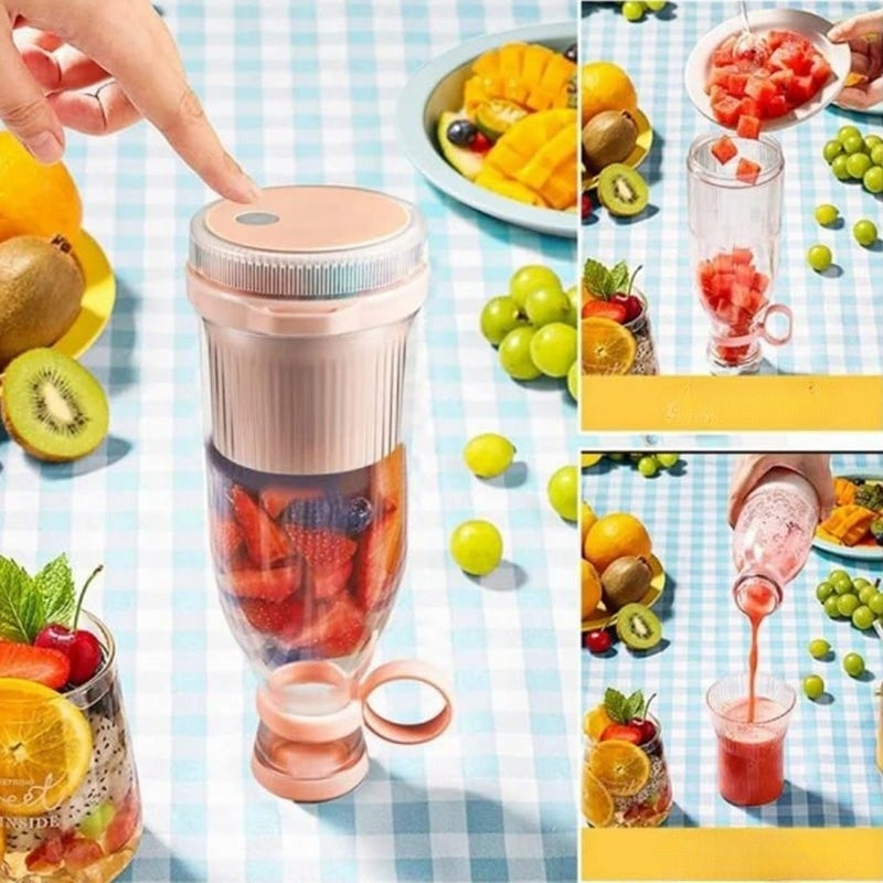 Mixeur portable compact – smoothies et jus prêts en quelques secondes