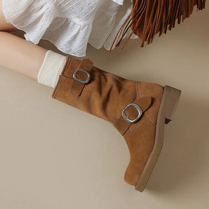 Women's Fair Isle Buckled Tredders