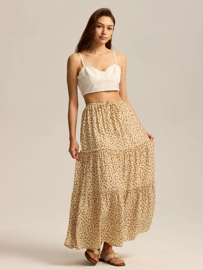 Lorette Meadow Maxi Skirt