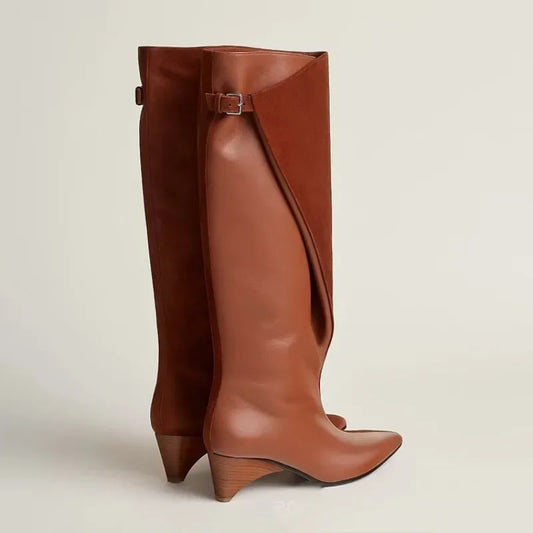 Caledon Statement Wedge Boots