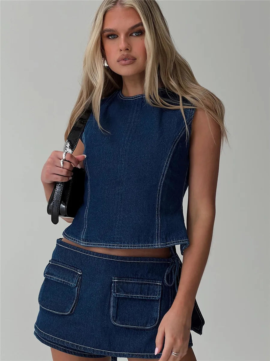 Dakota Pocket Mini Skirt
