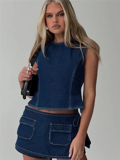 Dakota Pocket Mini Skirt