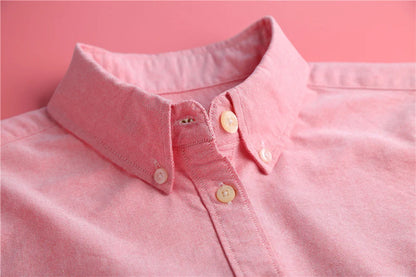 Pastel Oxford Elegant Blouses