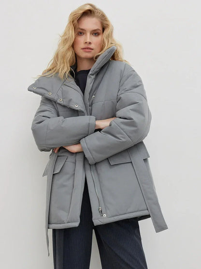Norway Winter Belted Parka