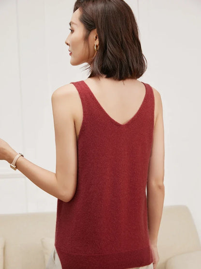 Ivanna Quinn Cashmere V-Neck