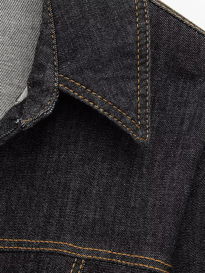 Marenza Button Denim Set
