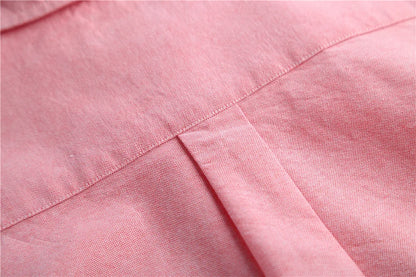 Pastel Oxford Elegant Blouses