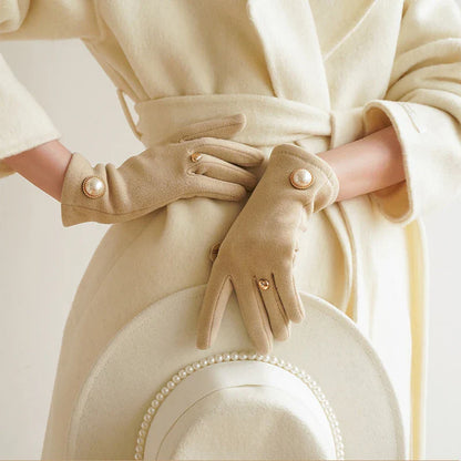Noir Pearl Touch Gloves