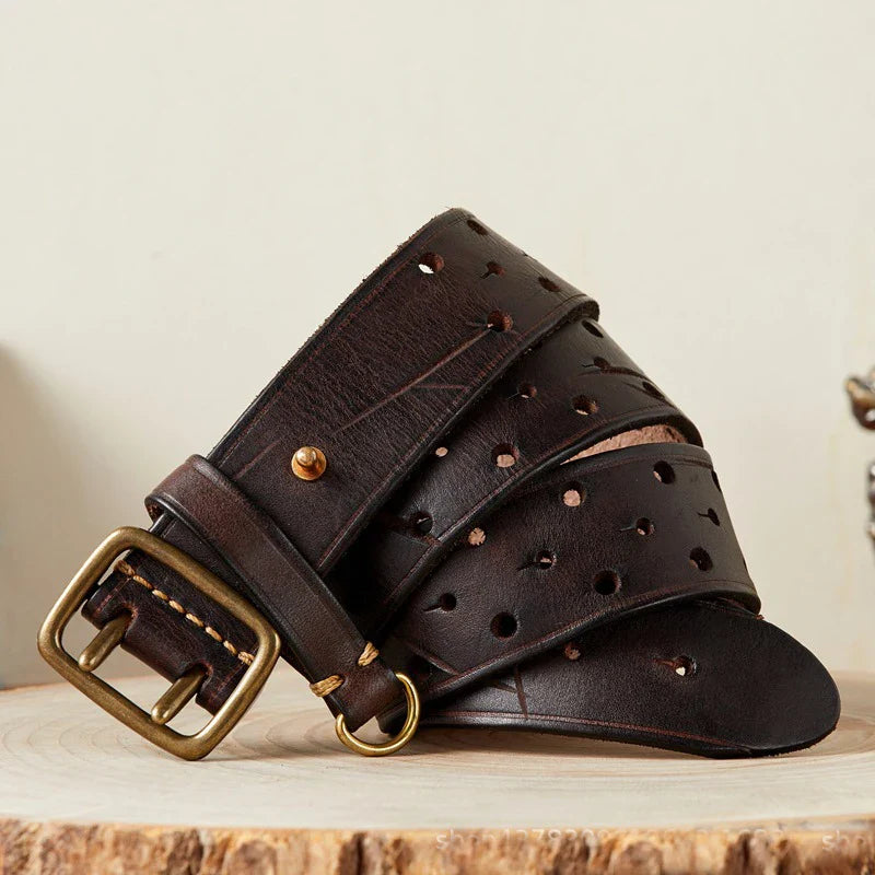 Fortezza Double Buckle Belt