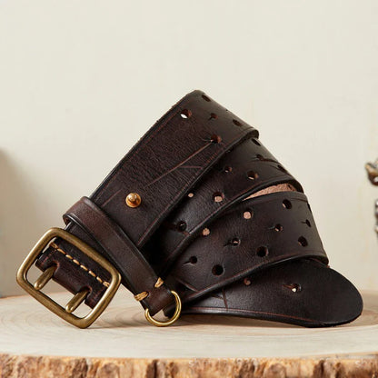 Fortezza Double Buckle Belt