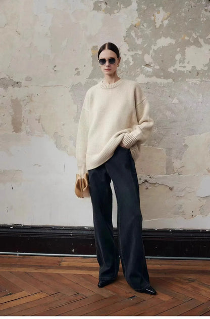 Bellmere Pure Cashmere Oversized Sweater