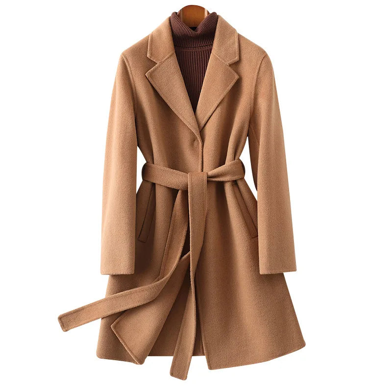 Winter Cinch Woolen Coat