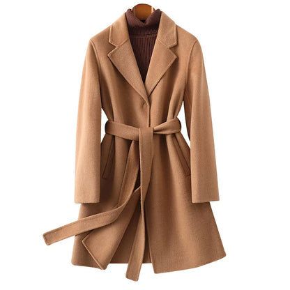 Winter Cinch Woolen Coat