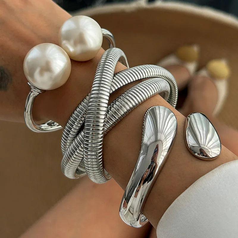 Siren Muse Spiral Bangles