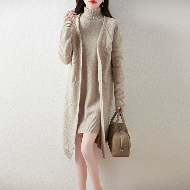Copenhagen Cable-Knit Cardigan