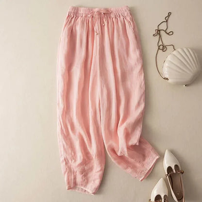 Fleurine Linen Pants