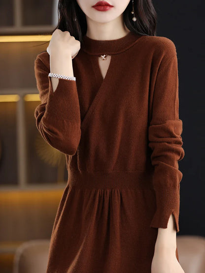 The Astoria Wool Dress