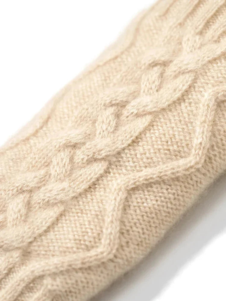 Cashmere Fingerless Gloves