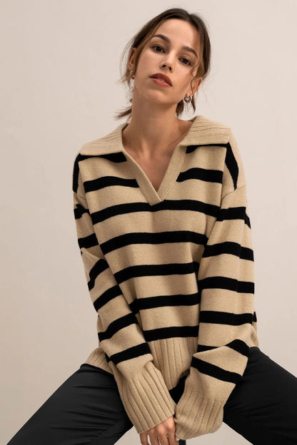 Dunehaven Tidal Stripe Knit