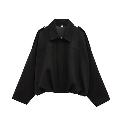 Arden Women's Suede Bomber