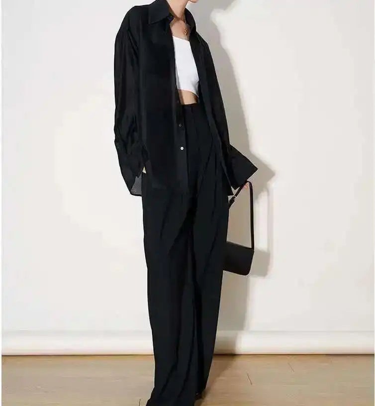 The Flowing Silk Poplin Blouse