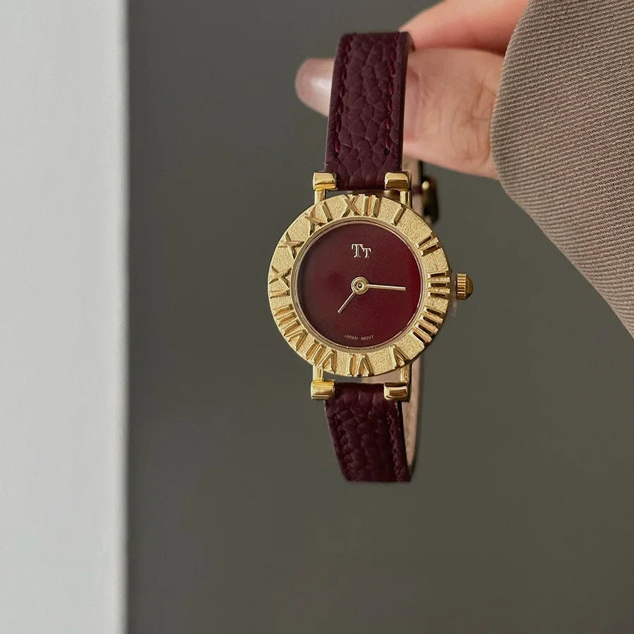 Lacceti Maroon Collection Watches