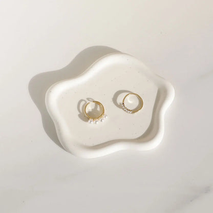 Onda Ceramica Jewelry Tray