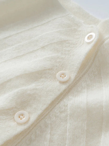 Maribel Buttoned Cashmere Sweater