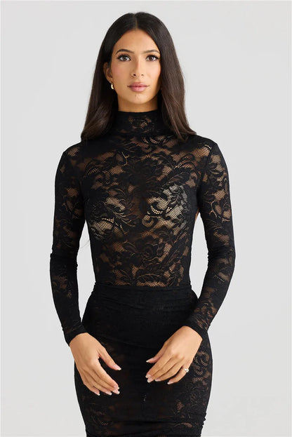Enchantress Lace Bodycon Slip Dress