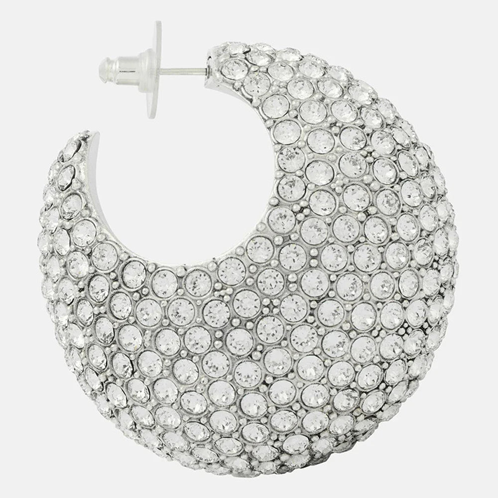 Crystal Hoops