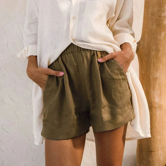 Malia Linen Lounge Shorts